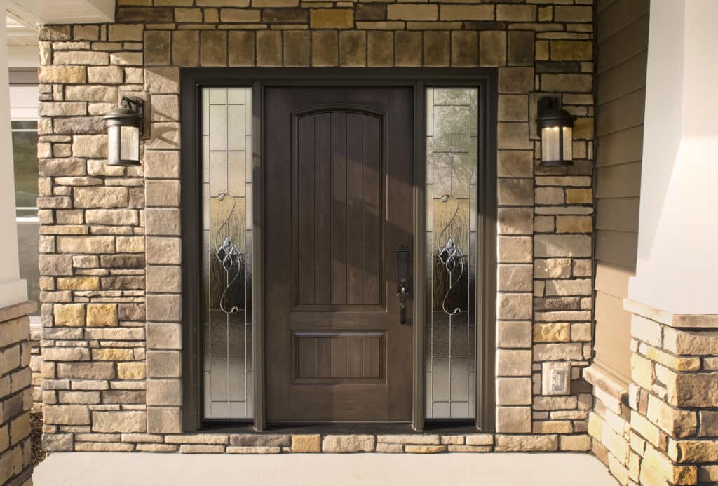 This hinged entry door in Lafayette IN from Provia is a beautiful example.